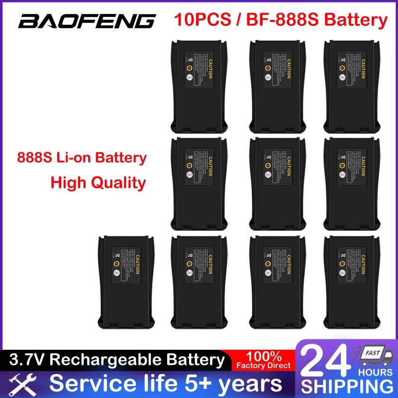 Baofeng 3.7V Original BL-1 Li-Ion Battery For BF-888S BF-666S BF-777S H777  RT21/RT24/RT28/RT53 C1 Walkie Talkie Two-way Radio