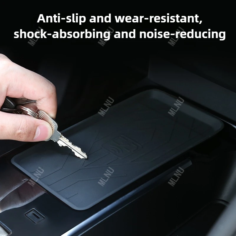 صندوق تخزين مسند الذراع لوحدة التحكم المركزية لملحقات تويوتا كامري XV80 2026/2025 مادة ABS مقسمة شبكة ممتصة للصدمات 2024