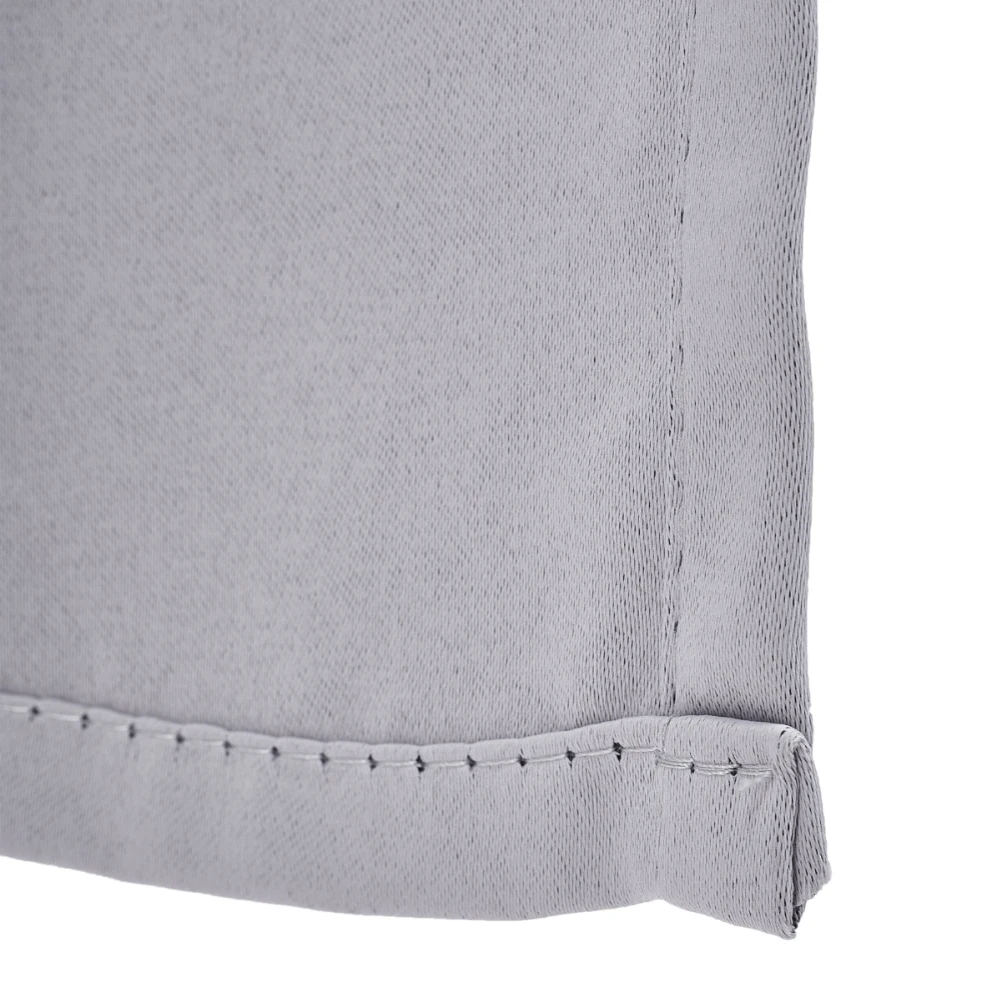 【Lifeideas】Solid Colour Grommet Top Polyester 100% Blackout Curtains Pair Home Decoration Windows Doors
