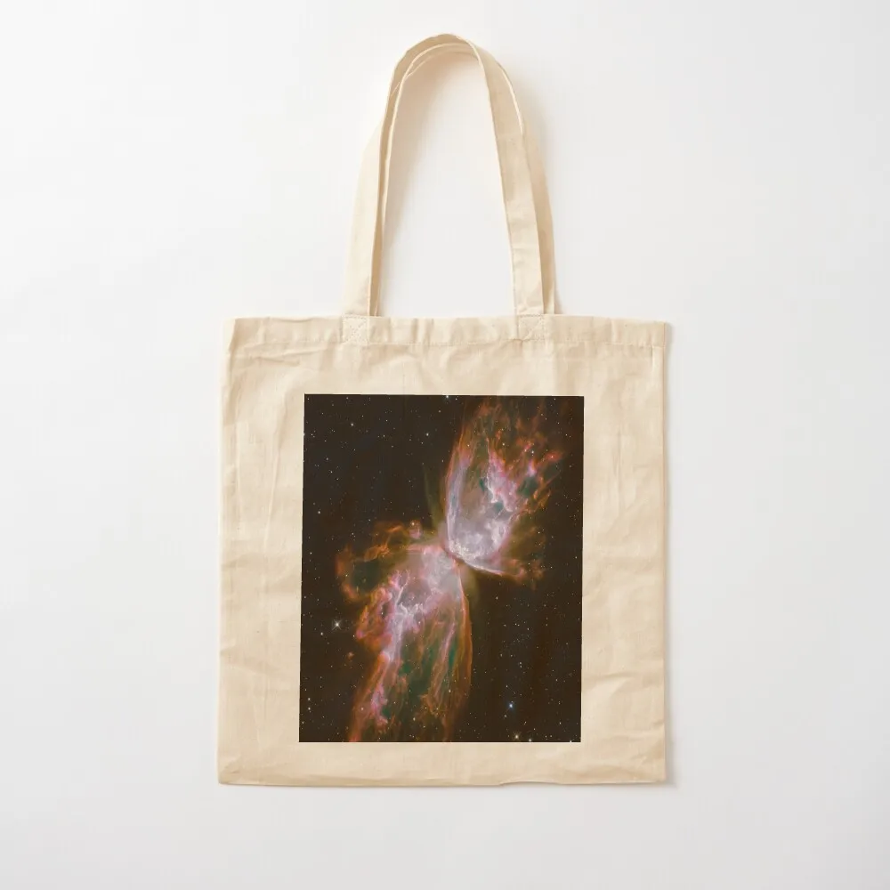 فراشة سديم حمل حقيبة حقيبة قماش مخصص حمل حقيبة شاشة أكياس التوصيل المجاني للمتسوقين