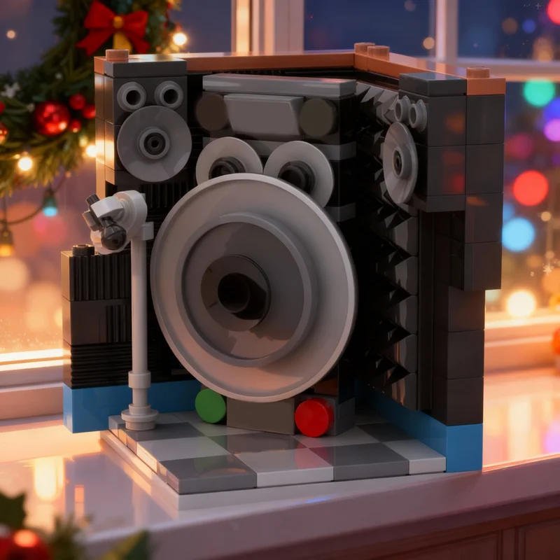 

176pcs MOC It All Started Acoustics City Model Building Blocks Architecture Toy Assemble Creative Education Christmas Gift Idea