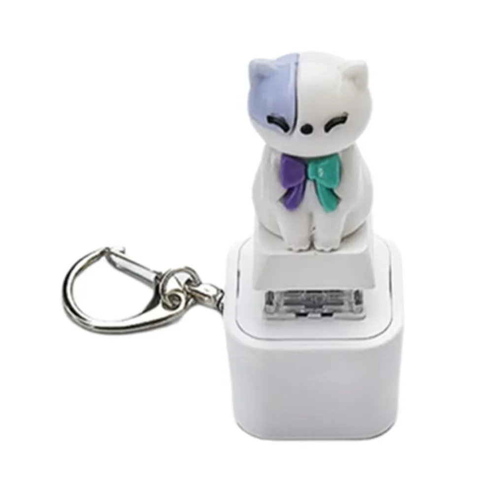 2026 LED Frog Croaking Fidget Toy Keychain With Colorful Lights Rechargeable Keychain With Led Fun Animal Sound Button Toy image 5