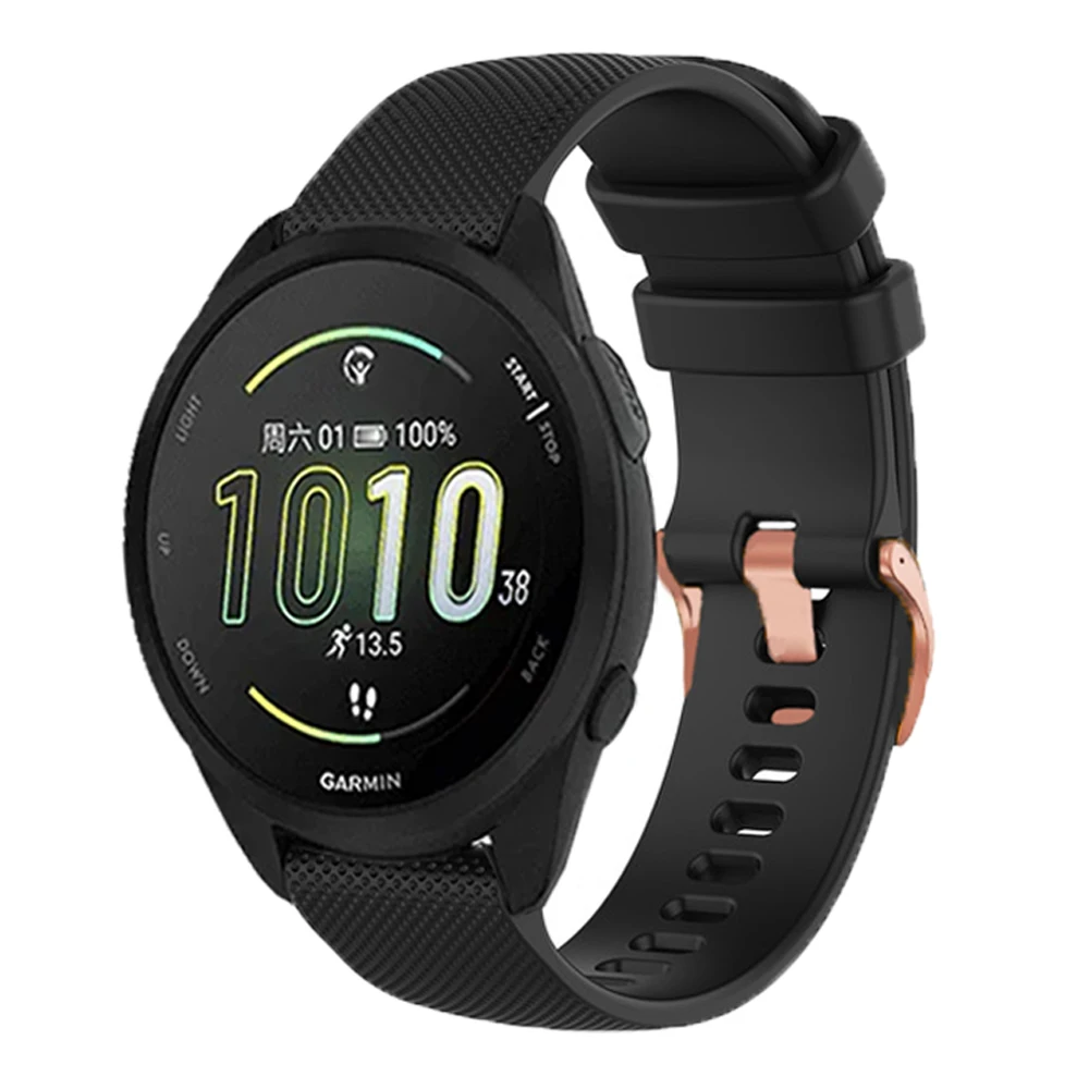สายดนตรีสำหรับ Garmin Forerunner 165 245 645สายสมาร์ทวอท์ช20มม. สำหรับ vivoactive 5 3 venu SQ 2 venu 2 plus สายเปลี่ยนได้