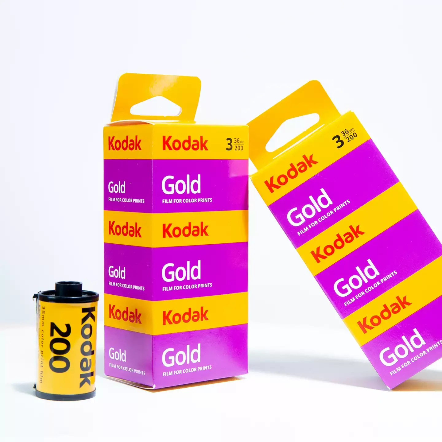 1-10 rollos de película negativa en color KODAK GOLD 200, película de 35 mm, 36 exposiciones por rollo, compatible con Kodak H35 / M38 F9 (Fecha de vencimiento: 2027)