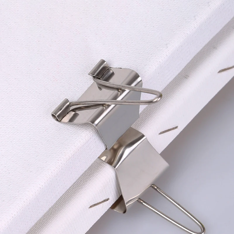 

1pcs Stainless Steel Canvas Clip Oil Canvas Separating Clips Oil Painting Frame Clamps Holder Art Supplies Gripper