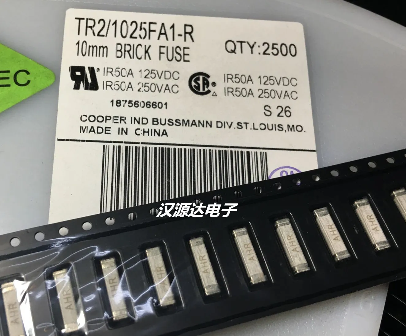 

20 шт./лот TR2/1025FA1-R 1A 250 В переменного тока 10X3 мм чипы AHR электронные новые