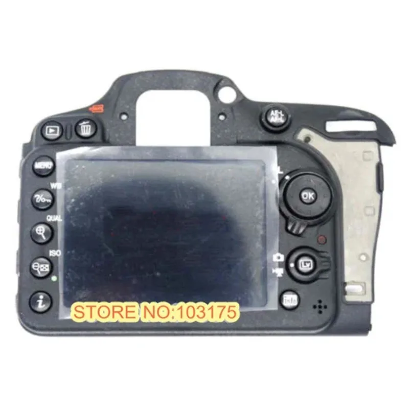 

Original New Bare Rear Back Cover Replacement + Button for Nikon D7100 Camera Parts