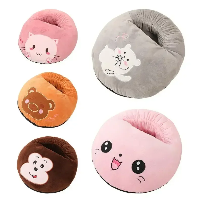 USB Foot Warmer Foot Heater Thermal USB Heater for Soft Plush Warm Foot Cover Electric Heating Feet Warmer for Home Bedroom