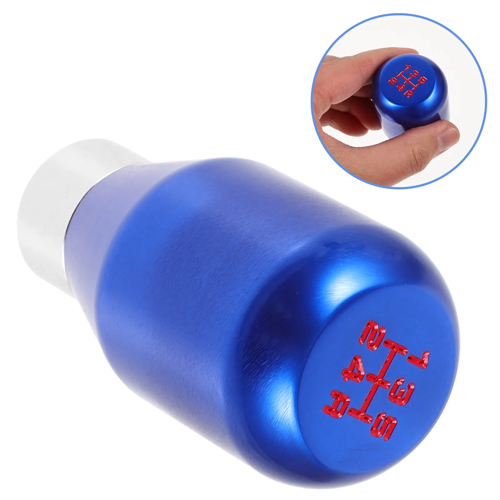 

Car Gear Shift Knob for Manual Transmission 5- Shift Lever Handle Head Elegant Comfort Grip Enhanced Driving