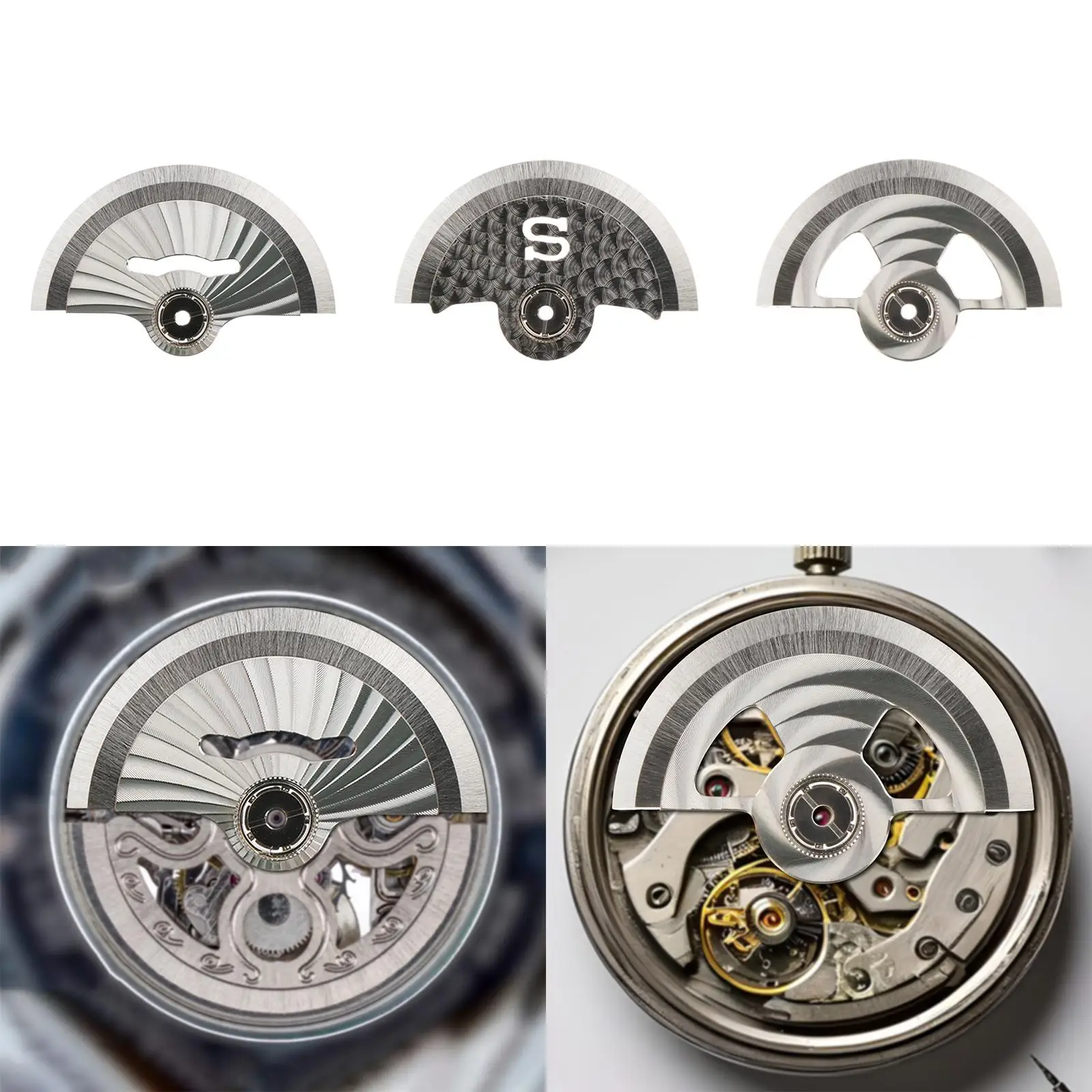 

Automatic Hammer Rotor Sturdy Stable Component High Performance Professional Parts Replacement Part for NH39 NH38 NH36 NH34 4R35