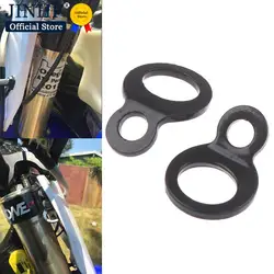 1 Pair Tie Down Strap Rings for Motorcycle Dirt Bike ATV UTV Attach Tie-downs Stainless Steel Tie-Down Strap Rings