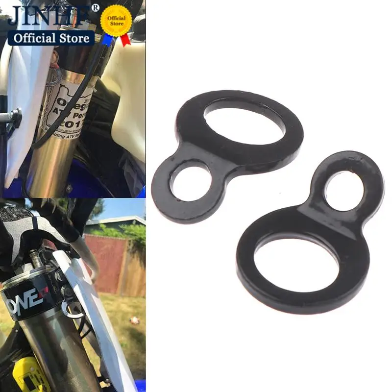 1 Pair Tie Down Strap Rings for Motorcycle Dirt Bike ATV UTV Attach Tie-downs Stainless Steel Tie-Down Strap Rings