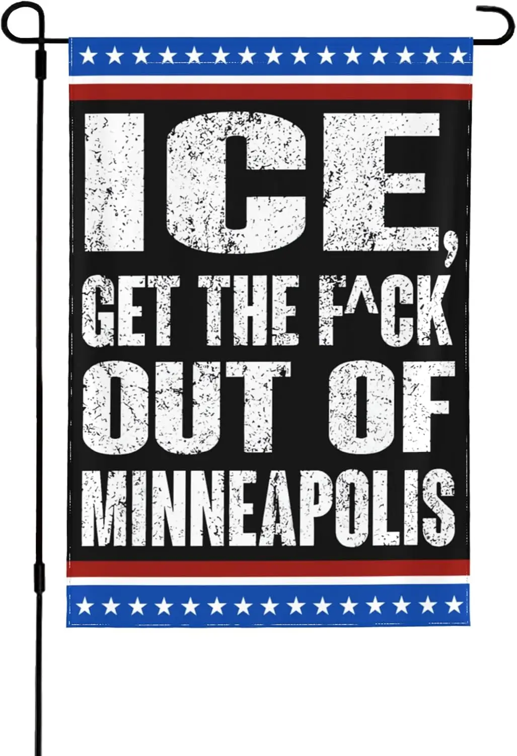ICE Out of Minneapolis Garden Flags 28