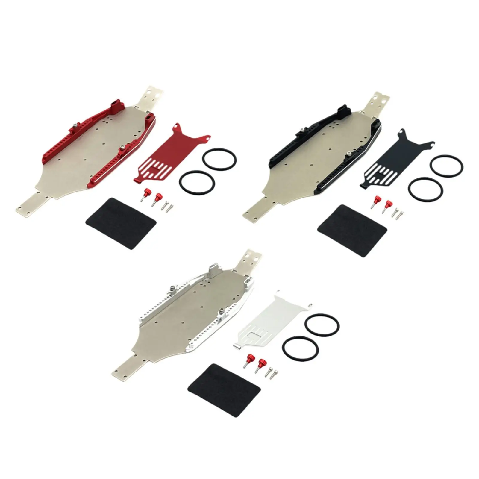 Chasis de coche RC para tablero inferior 244016, resistente a impactos, accesorios mecanizados CNC Premium, piezas de coche de Control remoto de Metal mejorado