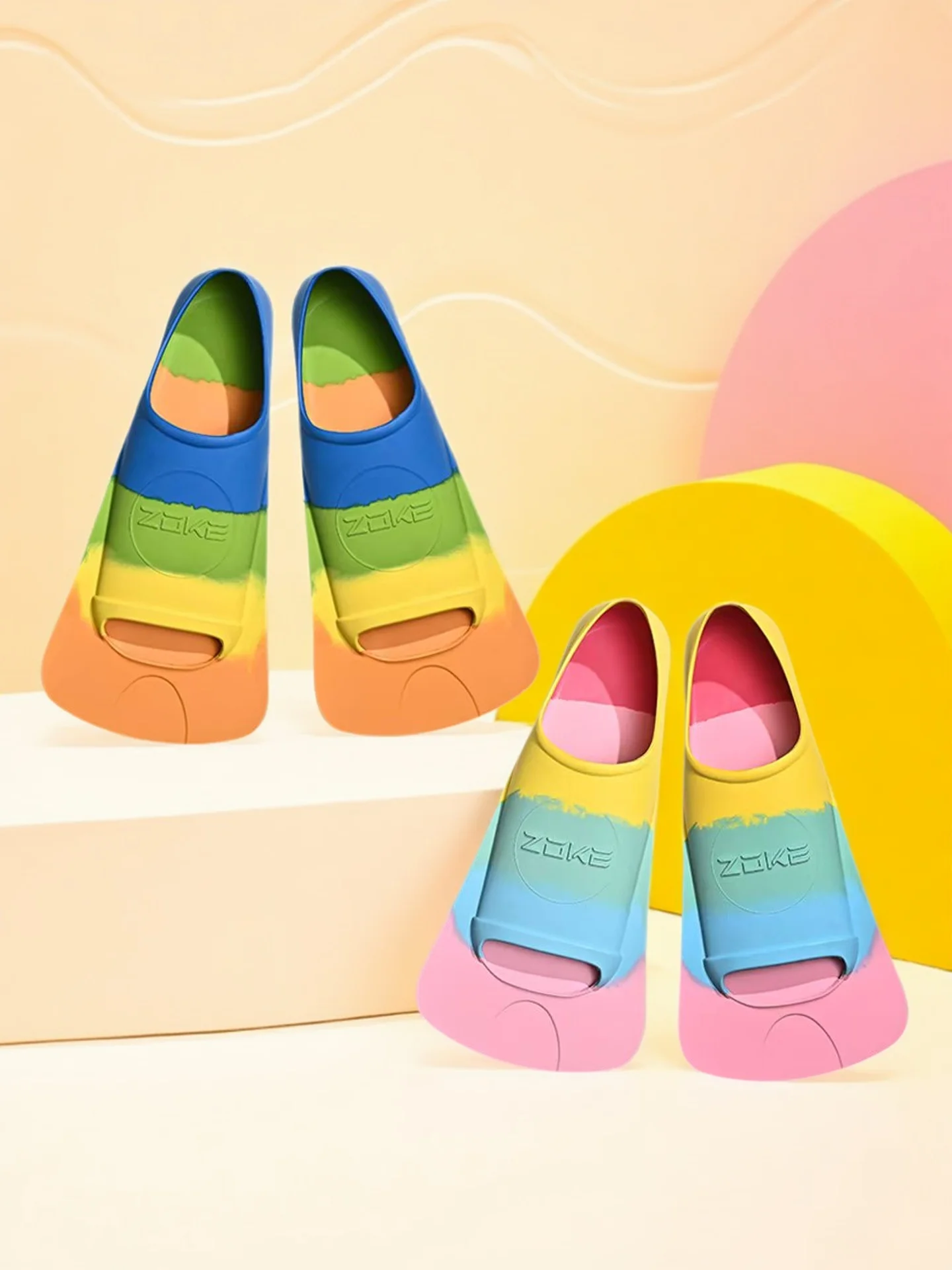 aletas-de-natacion-cortas-zoke-unisex-para-adultos-y-ninos-de-goma-para-buceo-estilo-libre-entrenamiento-deporte-y-fit