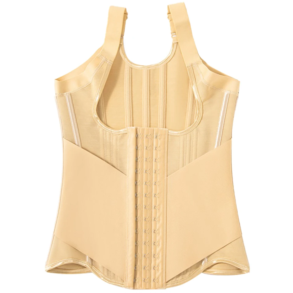 Becirzet Damen-Gürtel Taillentrainer Körperformer Bauchkontrolle Ärmelloses Tanktop Shapewear Damen-Modelliergurt Unterwäsche – Detail 16