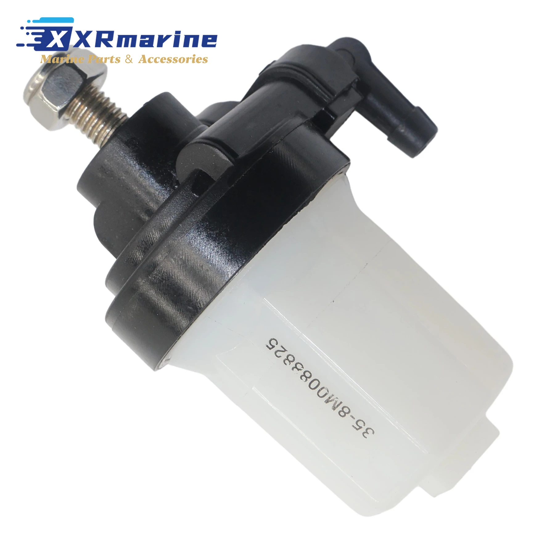 

Топливный фильтр в сборе 346-02230-0 для подвесных моторов Nissan Tohatsu 9.9, 15, 18, 25, 40, 50, 60 л.с. Замена 3B7-02230-0, 3AD-02230-0