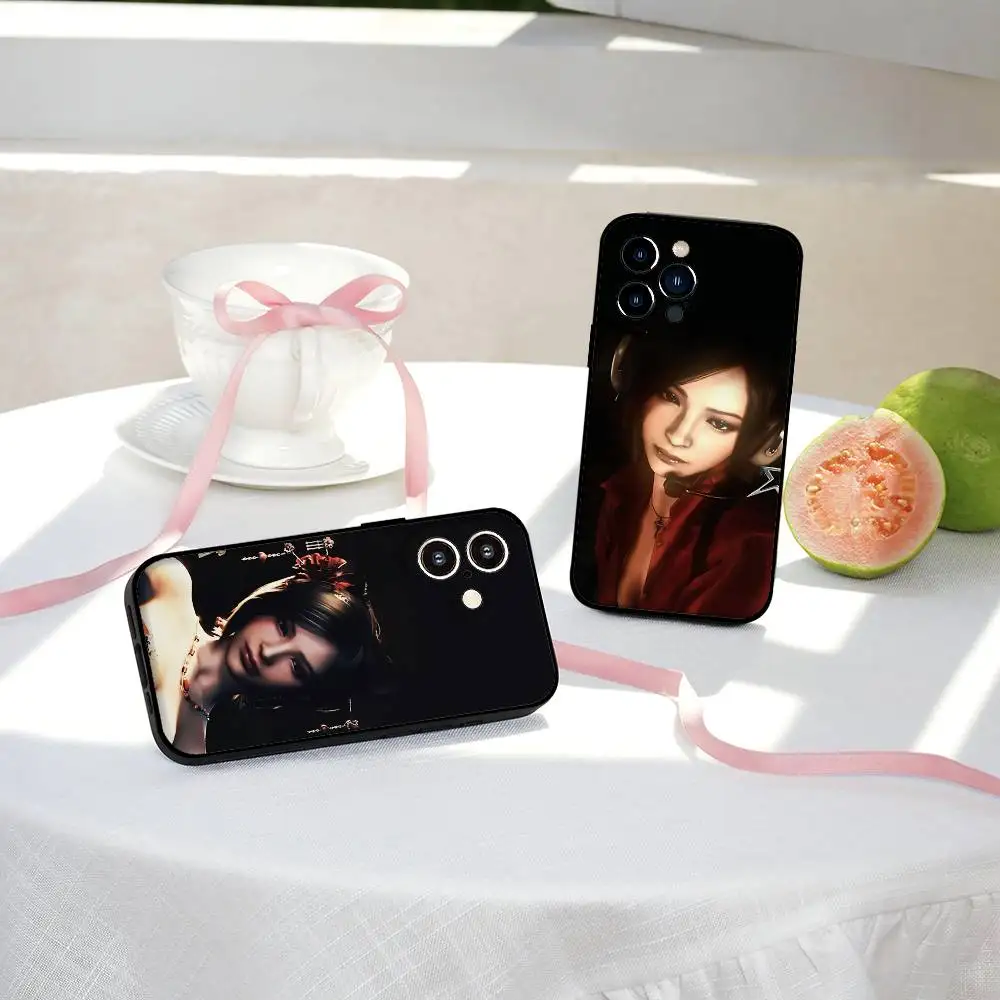 لعبة R-residentEvil A-adawong جراب هاتف آيفون 17 16 15 14 13 12 11 X XR XS Plus Pro Max غطاء أسود ناعم صغير