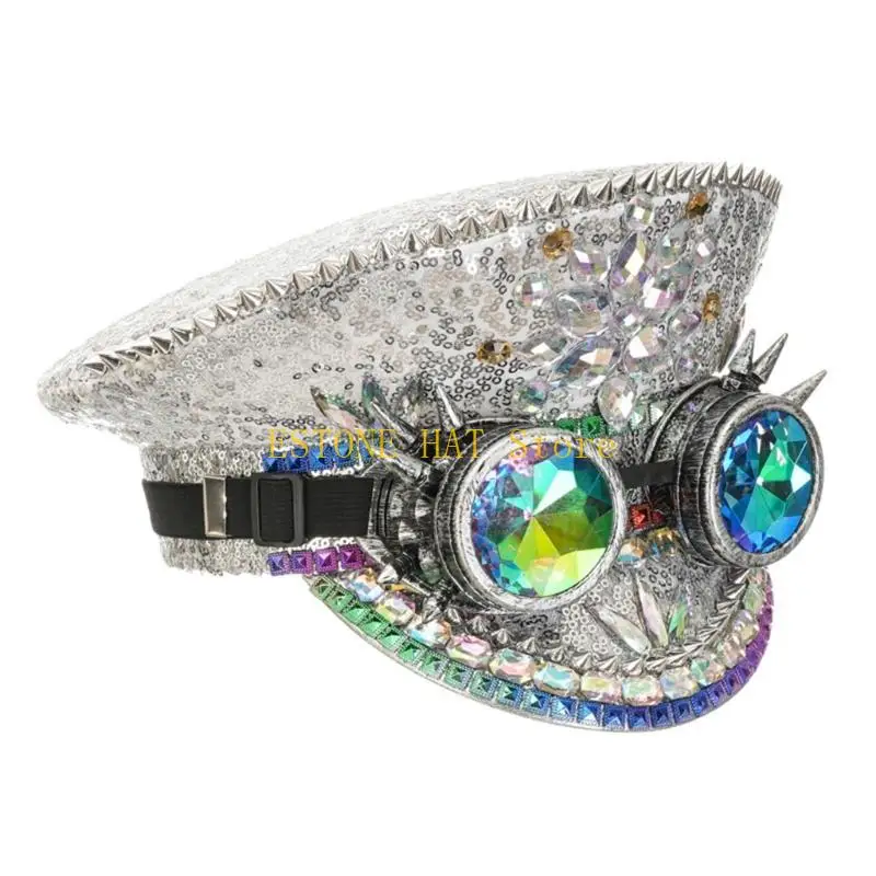 49mf chapéu noiva casamento trajes uniformes chapéu chapéu casamento boné festa carnaval