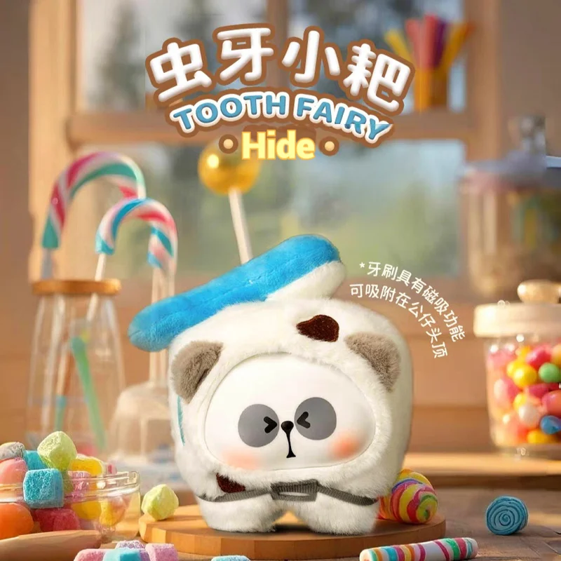 Mr.Pa Rake ครู Little Rake Candy Series Mystery กล่องเดสก์ท็อปเครื่องประดับรถแฟชั่นคอลเลกชันแฟน Panda ของขวัญวันเกิด