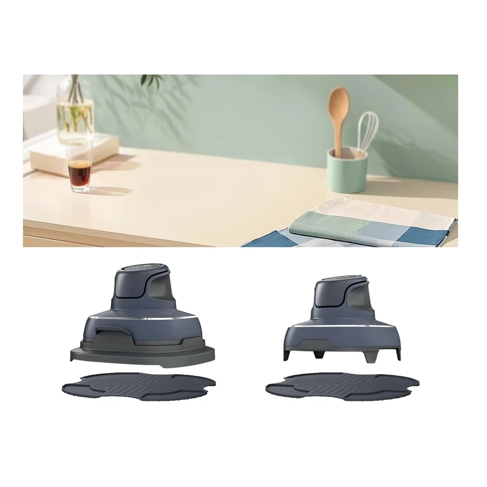 ASWUT-2PCS Air Fryer Silicone Pads For Ninja Crispi Heat-Resistant Hot Pads Potholders Protect Countertops From Scratches A