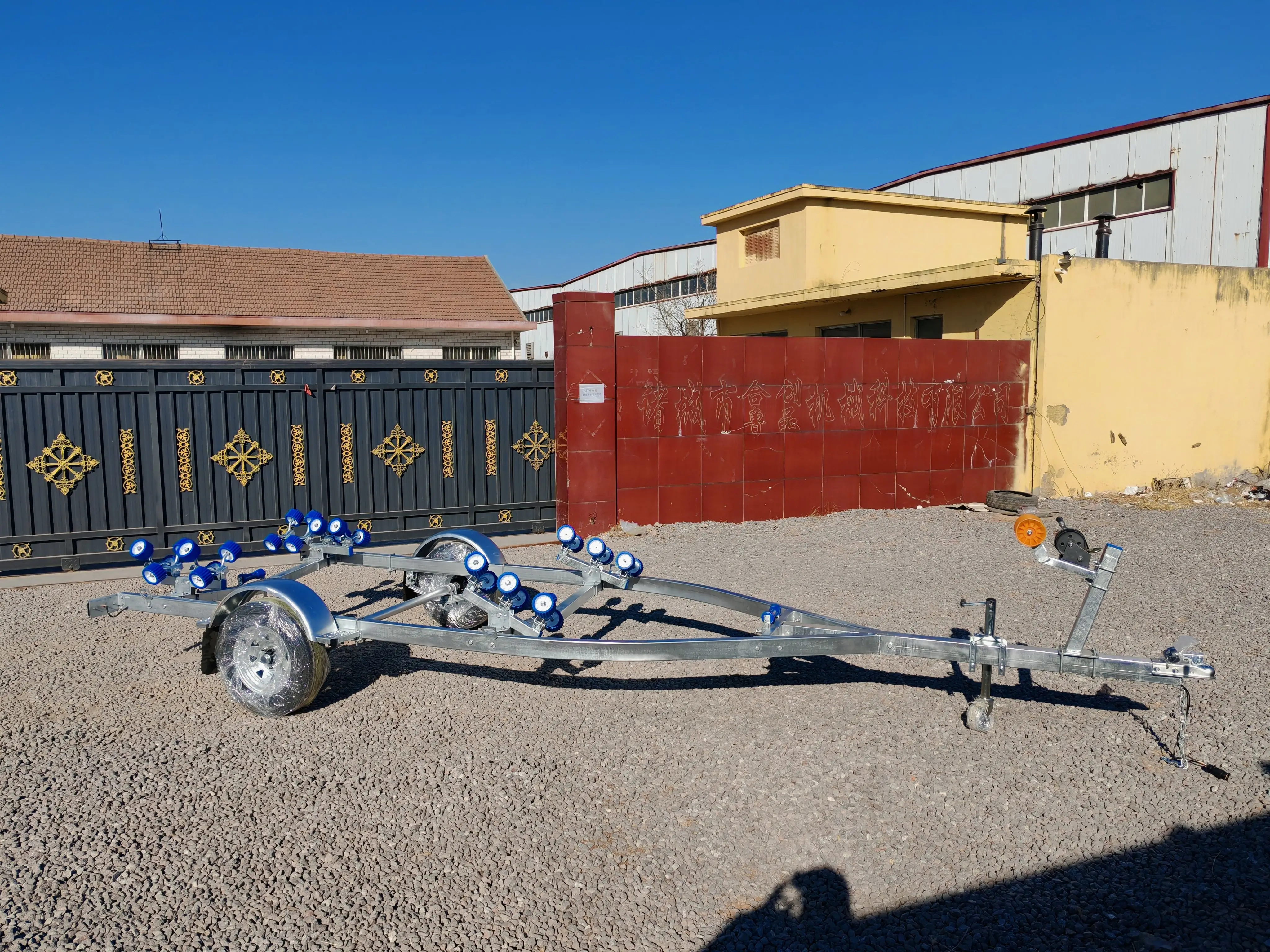 Direct Selling Single Axis Can Load 750 Kg Boat Trailer Trailers For Motorboat