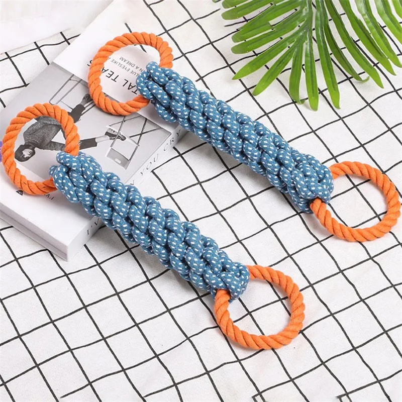 

Pet Chew Tug Toys Interactive Dog Rope Toys For Medium Large Dogs Indestructible Giant Safe Teeth Cleaning Out Door Training