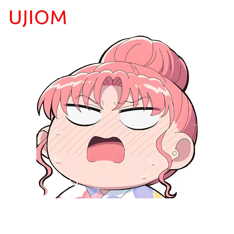 UJIOM Chibi Miyu Meme Wall Sticker Personality Bedroom Wardrobe Vinyl JDM Decal Graphics Decoration Chambre Kids Room Stickers