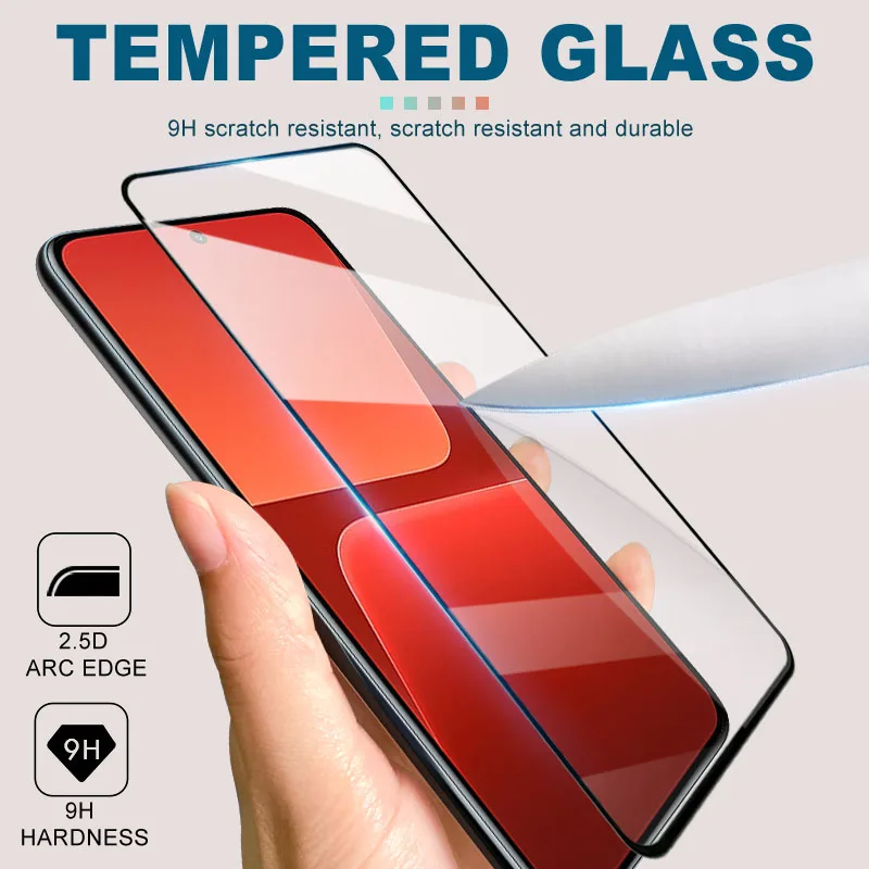 2Pcs Glass For Xiaomi Mi 11 12 13 14 Pro Tempered Glass Screen Protective Xiaomi Mi 11i 11X 11T 12T 13T Lite Pro Protector Film