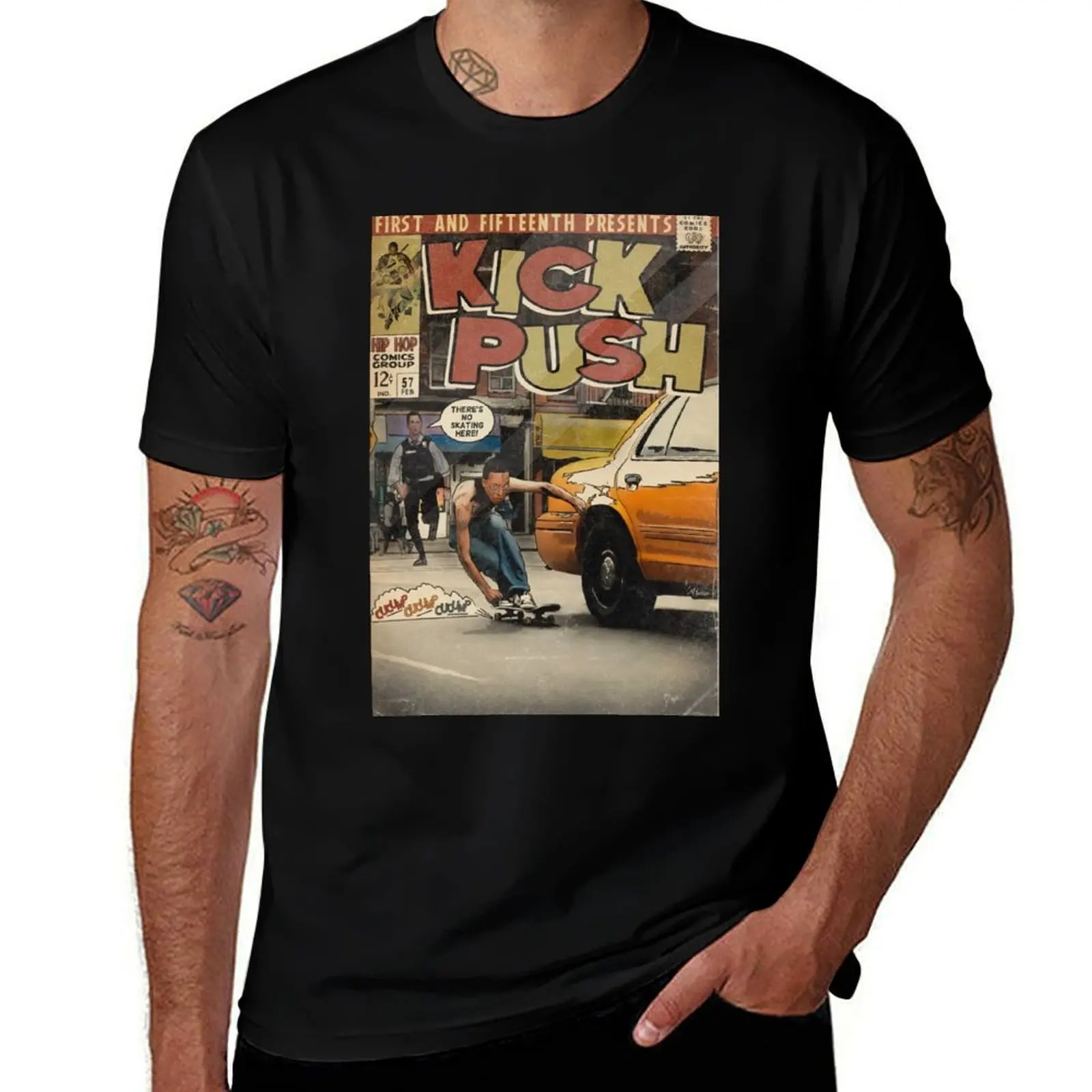 Food & Liquor Album Kick, Push Lyrics - Kick Push Album Food & Liquor T-Shirt Big and Tall Basic Tee Shirt T-Shirt