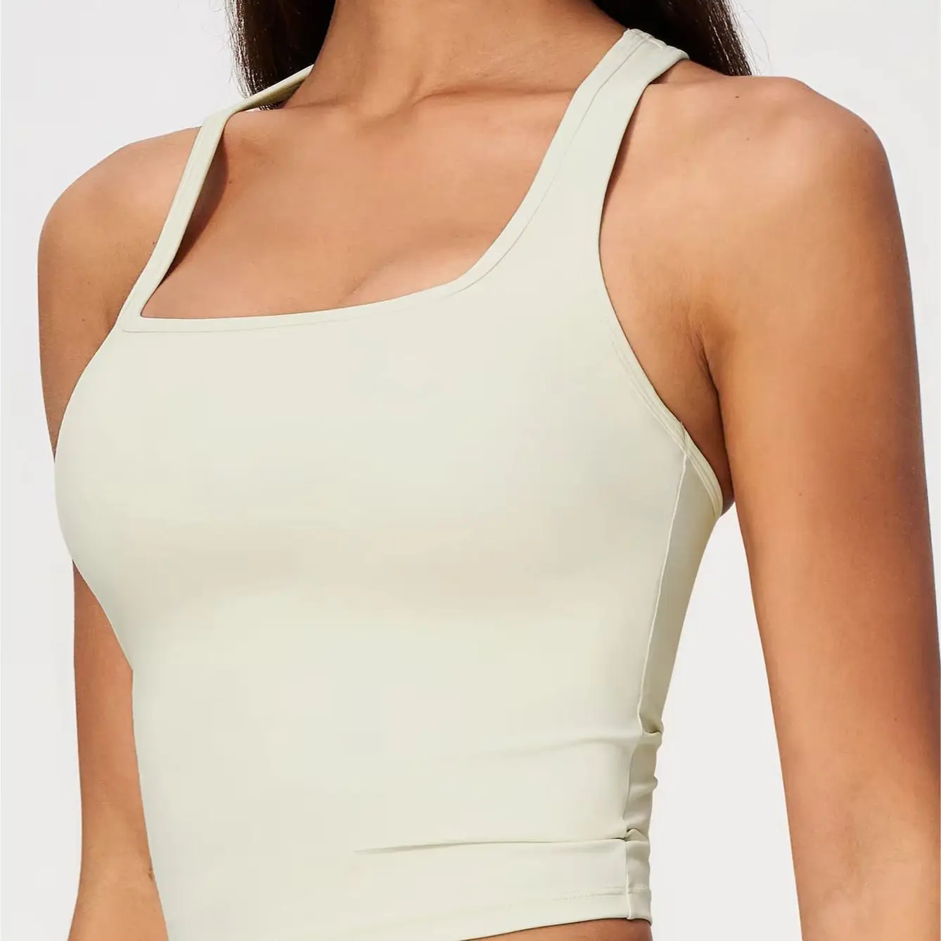 High Strength Gym Tank Top Women Vest Training Running Yoga Vest Stretch Women Sports Underwear Push Up Fitness Workout Tank Top