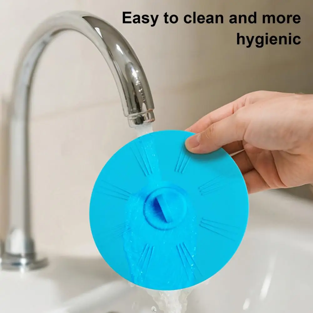 

Простая в использовании пробка для ванны. Силиконовая сливная пробка для раковин. Ванны. Стоки в пол. Уловитель волос с защитой от запаха и легкой функцией.