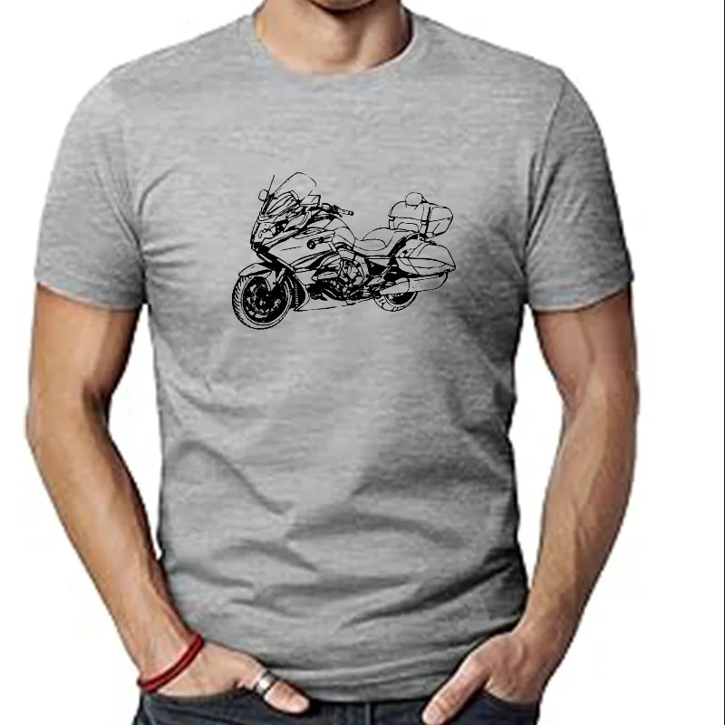 New Summer Men Hip Hop Tee Shirt K 1600 B T-Shirt Street Motorcycle K1600B For Motorrad Fan Slim T-shirt