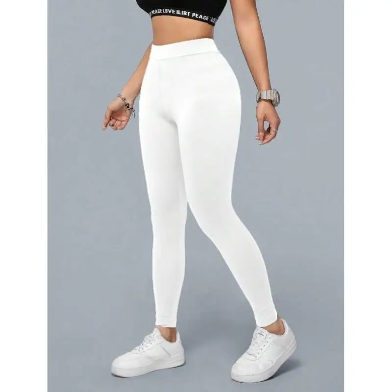 

Повседневные брюки для йоги с высокой талией для женщин, новые брюки, трансграничные девятиczęściowe брюки, винтажные микроэластичные брюки Ciwalk