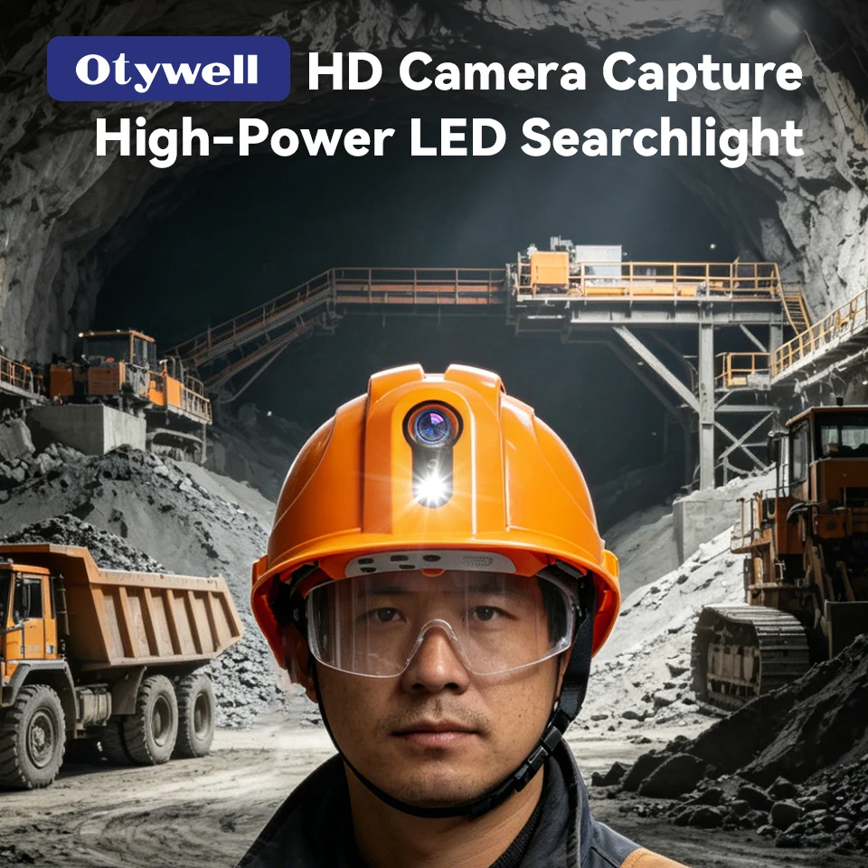 4G Smart Gas Leakage Sensor Monitor Safety Helmet with Integrated Gas Detector HD Camera GPS Real-time Positioning