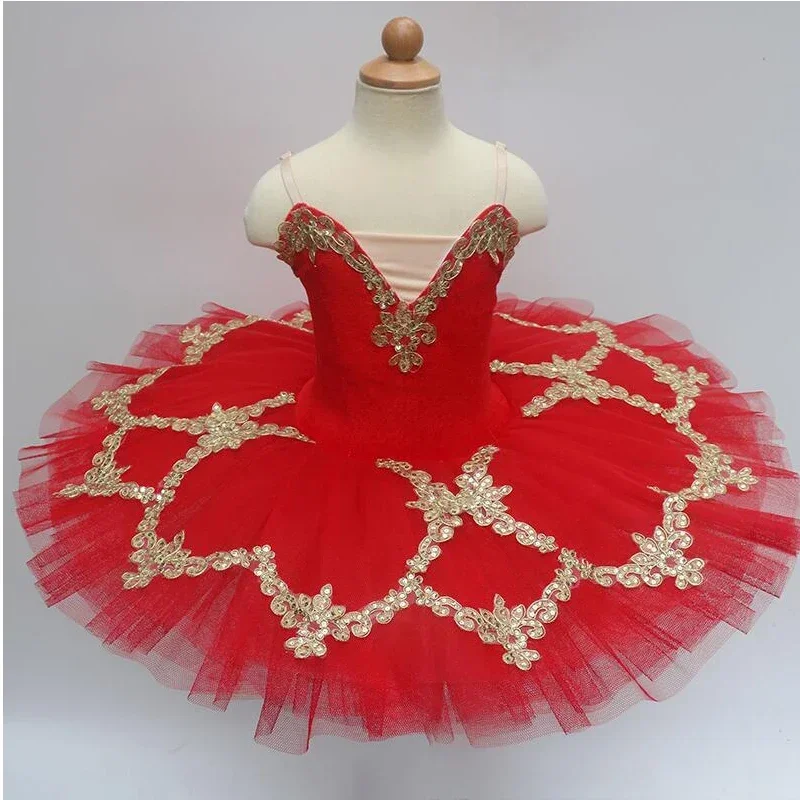 Rosa nero tutu di balletto professionale bambino bambini ragazze tutu di balletto donne adulte ballerina Ballroom costumi di danza classica abiti