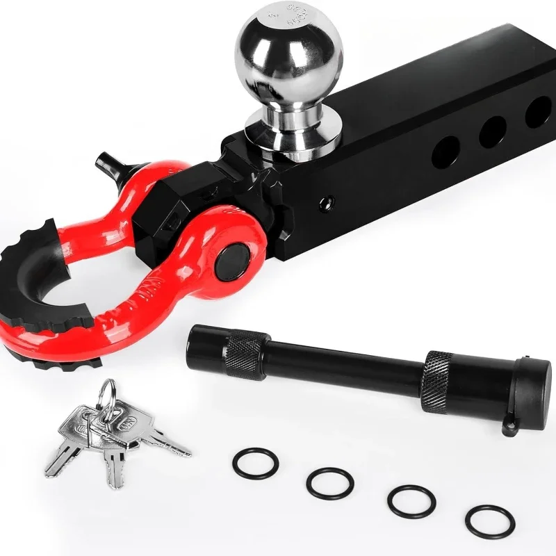 

Trailer hook ball installation and trailer release 33000LBs fracture limit suitable for 2-inch solid receiver