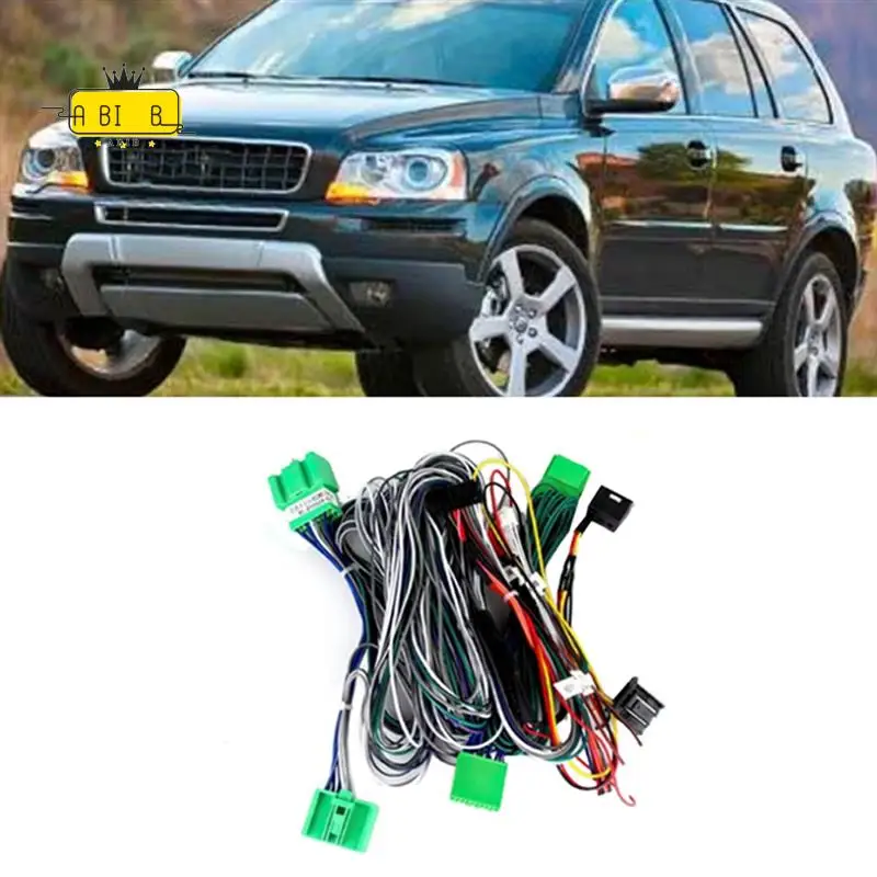 

ABIB -Car 16PIN Android Audio Power Radio Wire Harness With Canbus Box For Volvo XC90 2007-2013 Car Accessories