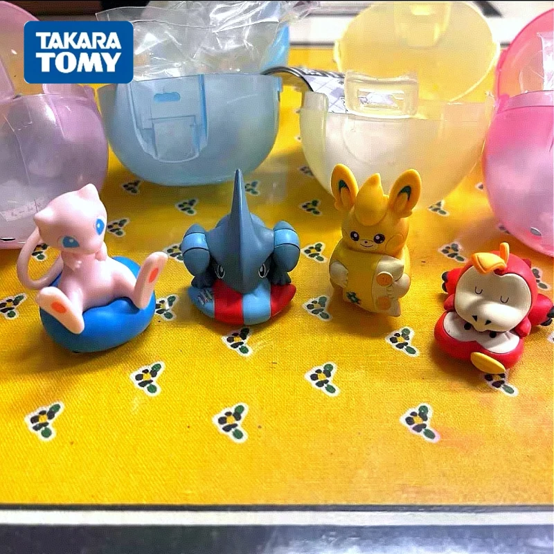 

TAKARA TOMY Gashapon PokéMon Dreamy Bu Tu Piao Орнамент Dedenne Yamper Фигурка Коллекция Модели Капсулы Игрушки На День Рождения Подарки