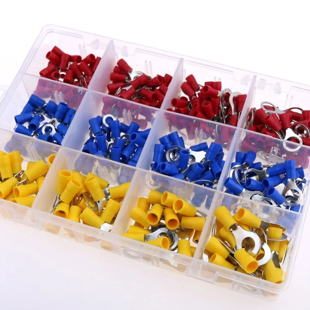 140/200/360 قطعة متنوعة تجعيد المجرف محطة معزول طقم توصيل الأسلاك الكهربائية #1