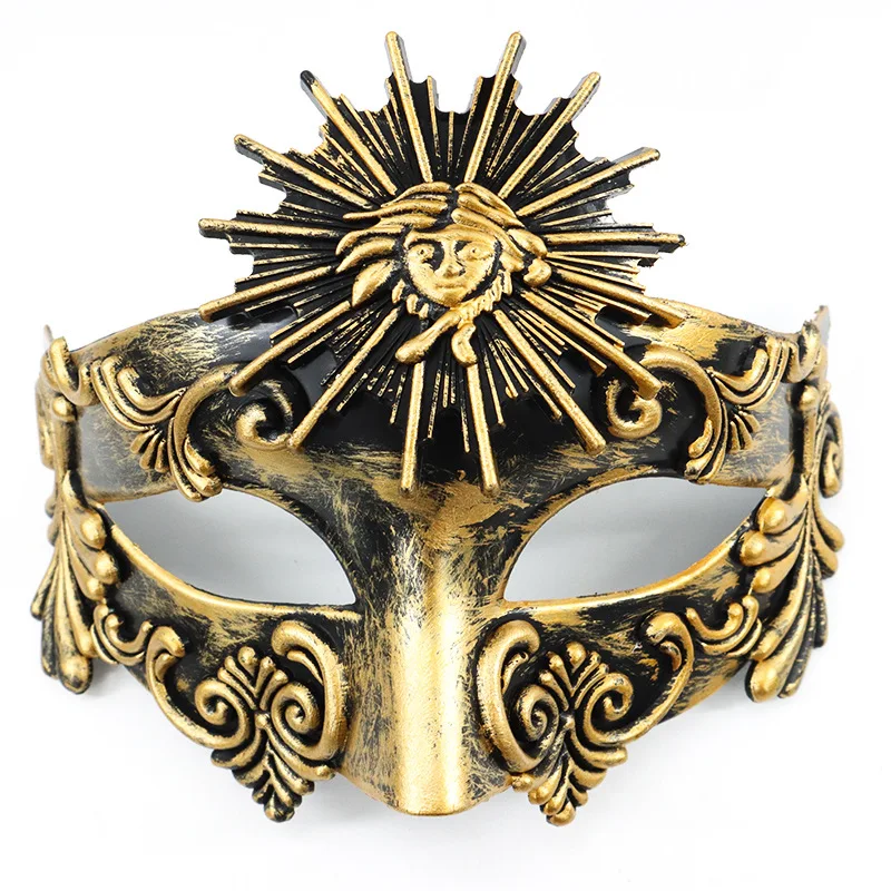 Masquerade cosplay máscara de plástico meia face homem feminino punk carnaval dia das bruxas adereços máscara de dança