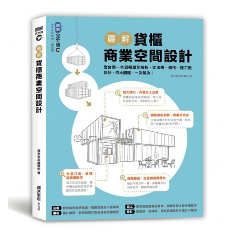 

Иллюстрированный контейнер Коммерческий космический дизайн Первый комплексный анализ контейнерных домов в Тайване, покрывающий четыре