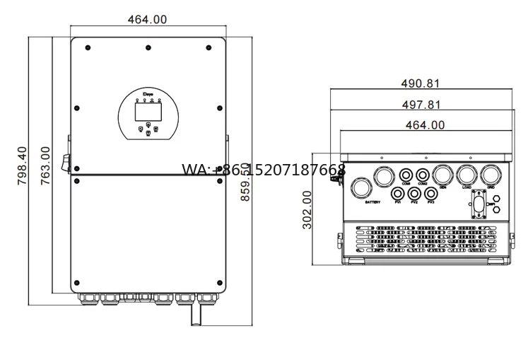 Hybrid Inverter 12K…