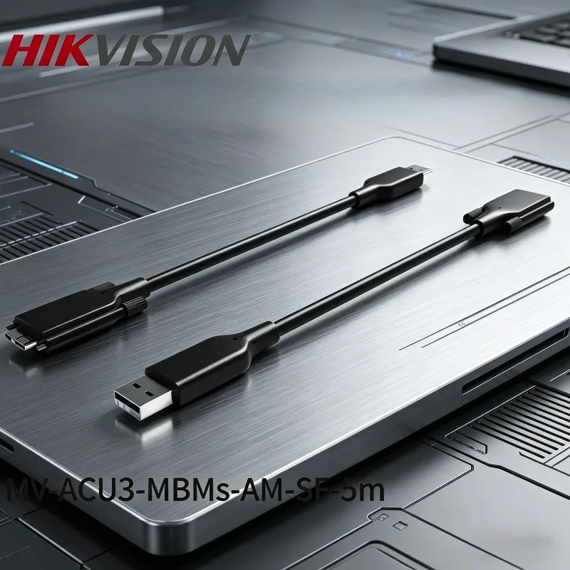 Hikvision 5M USB3.0 AOC Super Soft Industrial Camera Data Cable High Speed Transmission MV-ACU3-MBMs-AM-SF-5m