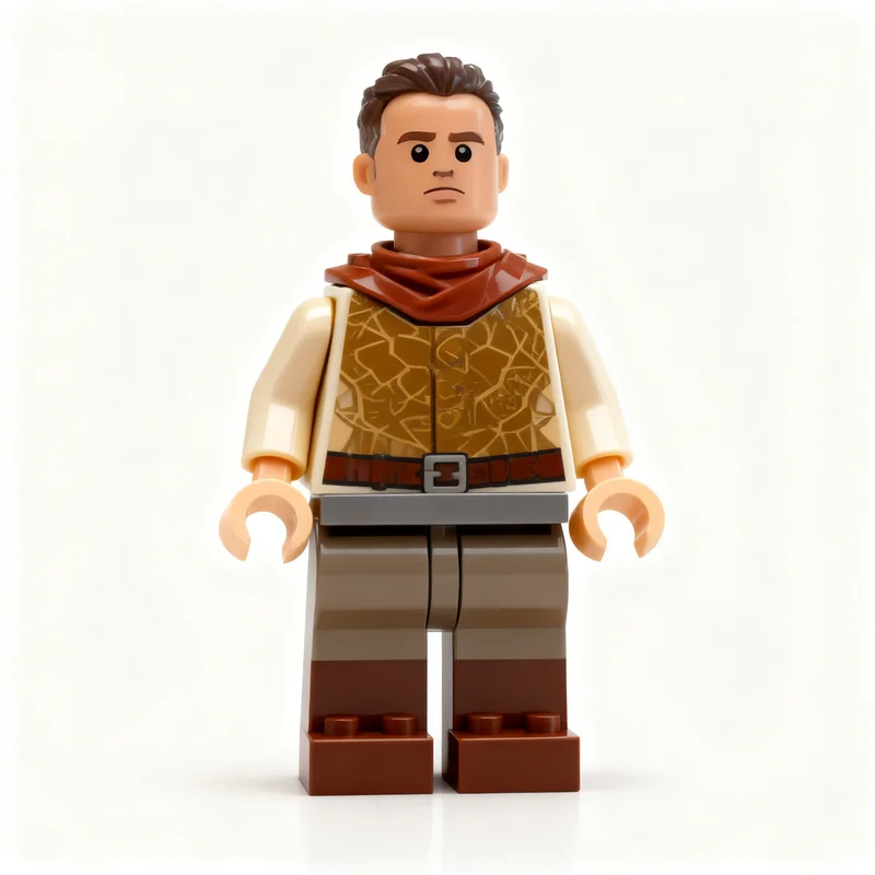 101pcs MOC Brickheadz Hans Capon Kingdom Come Modelbouwspeelgoed Blokken Architectuur Creatief idee Kerstcadeaus Onderwijs