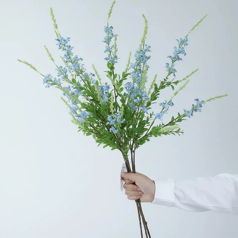 

82cm Artificial Silk Yangsu Grass Flowers Fake Bouquet for Home Wedding Decoration Outdoor Garden Decoration Vase Photo Props