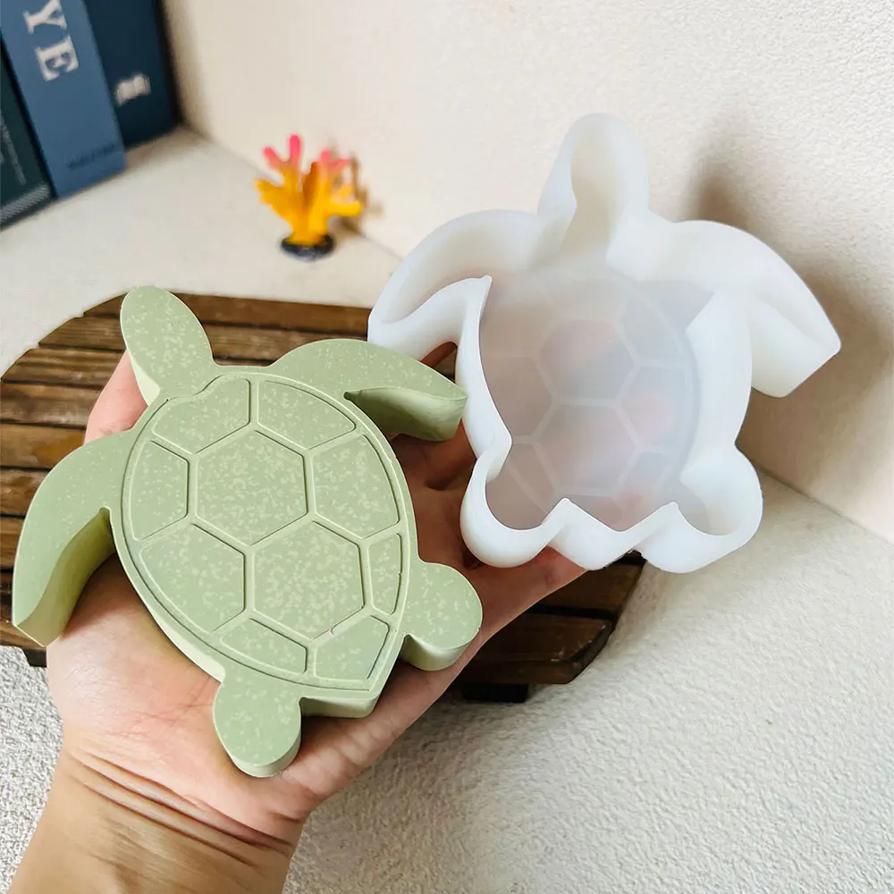 Love Lighthouse Silicone Mold Turtle Anchor Aromatherapy Plaster Ornament Mold Epoxy Resin DIY Marine Culture Decoration