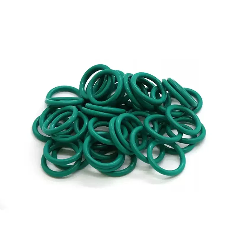 Green FKM Fluorine Rubber O Ring Thickness 2.4/3.1/3.5 mm CS OD 8-70 mm Round O-Rings Seal Washer Oil and Acid Resistant