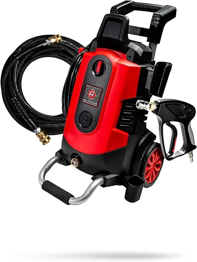 

Pressure Washer 2.0, Powerful Car Sprayer, Snub Nose and Tip Attachment, Use, 1.3 GPM, 2000 PSI