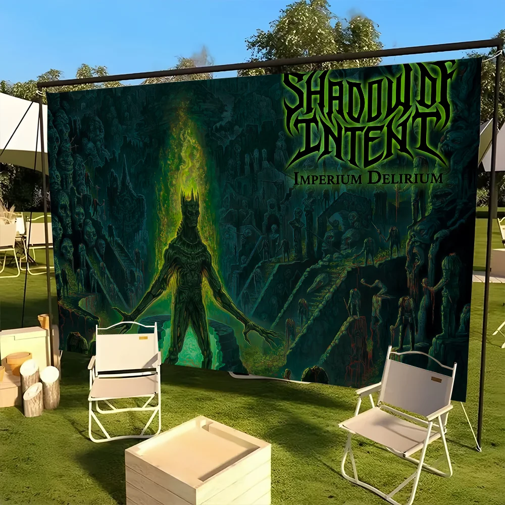 العلم لهجة للفن الخيال العلمي إمبيريوم الظل ديليريوم غرفة ديكور المنزل الجدار الشنق ديكور المنزل راية